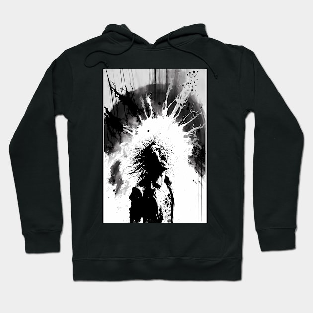 Screaming Into The Abyss Hoodie by TortillaChief